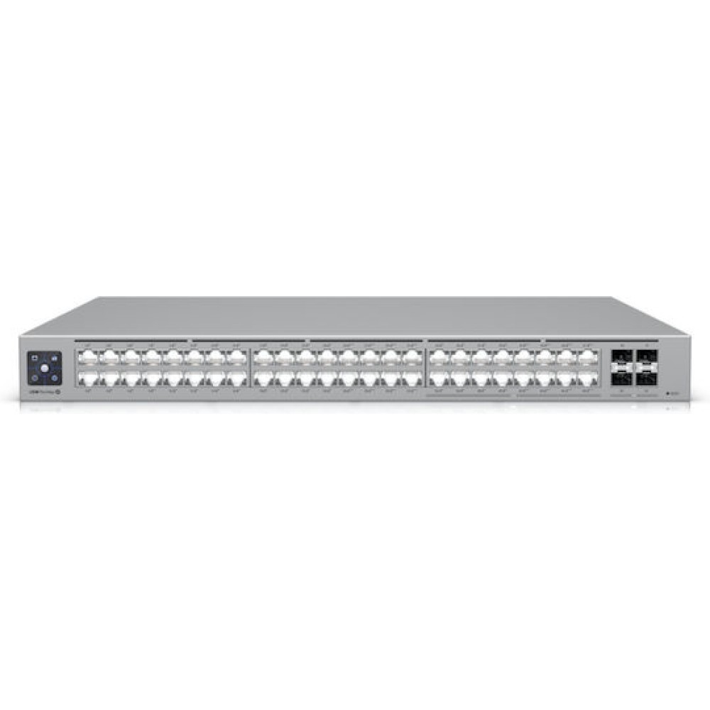 Ubiquiti UniFi USW Pro 48 MAX PoE Managed L3 PoE+ Switch με 48 Θύρες Ethernet και 4 SFP Θύρες