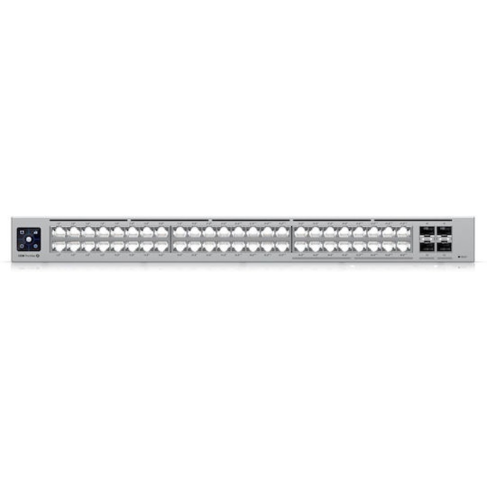 Ubiquiti UniFi USW Pro 48 MAX PoE Managed L3 PoE+ Switch με 48 Θύρες Ethernet και 4 SFP Θύρες