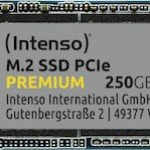 Intenso Premium SSD 500GB M.2 NVMe PCI Express 3.0