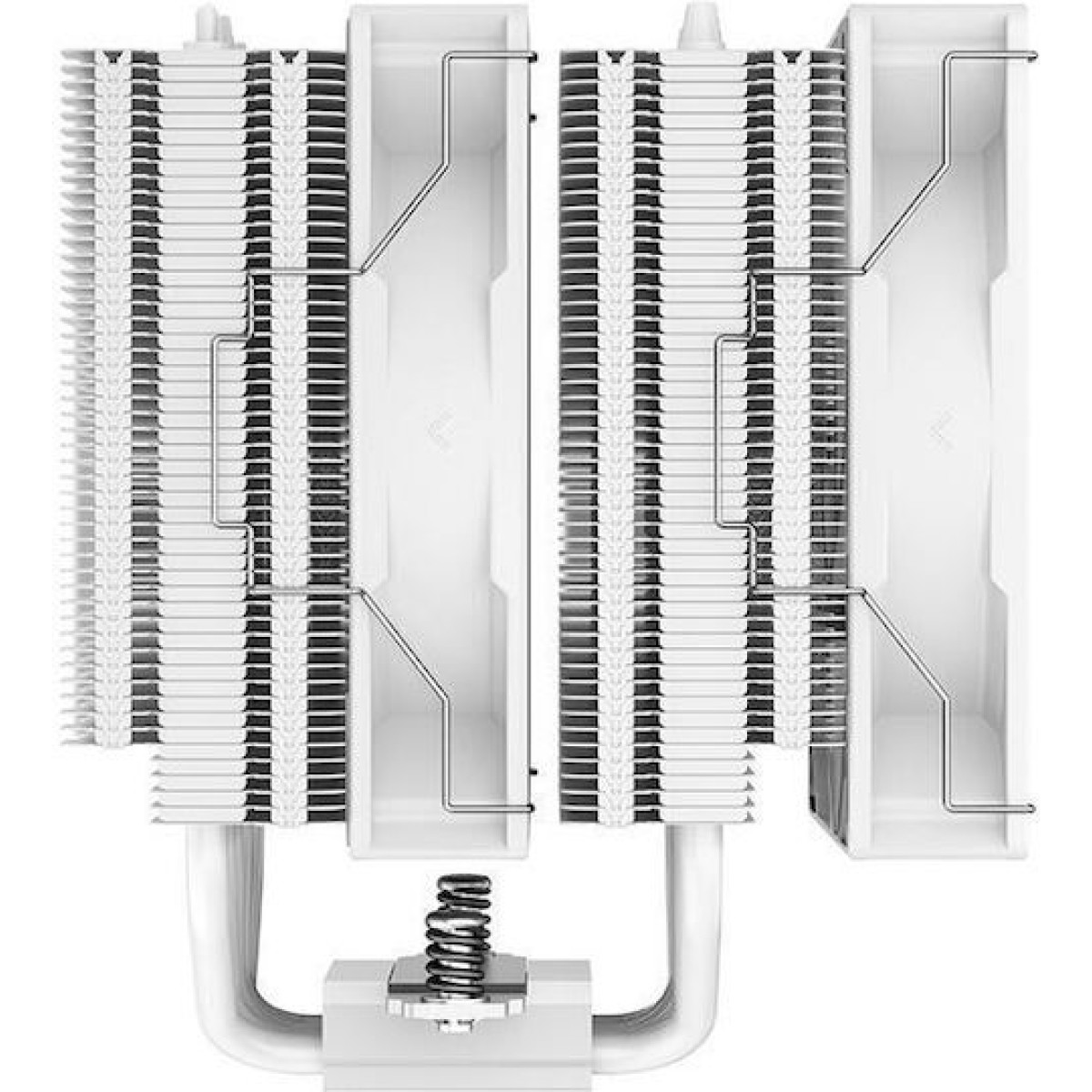 Deepcool AG620 WH ARGB Ψύκτρα Επεξεργαστή Διπλού Ανεμιστήρα για Socket AM4/AM5/1200/115x/1700 Λευκή
