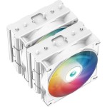 Deepcool AG620 WH ARGB Ψύκτρα Επεξεργαστή Διπλού Ανεμιστήρα για Socket AM4/AM5/1200/115x/1700 Λευκή
