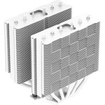 Deepcool AG620 WH ARGB Ψύκτρα Επεξεργαστή Διπλού Ανεμιστήρα για Socket AM4/AM5/1200/115x/1700 Λευκή