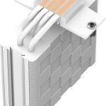 Deepcool AG400 WH ARGB Ψύκτρα Επεξεργαστή για Socket AM4/AM5/1200/115x/1700 Λευκή