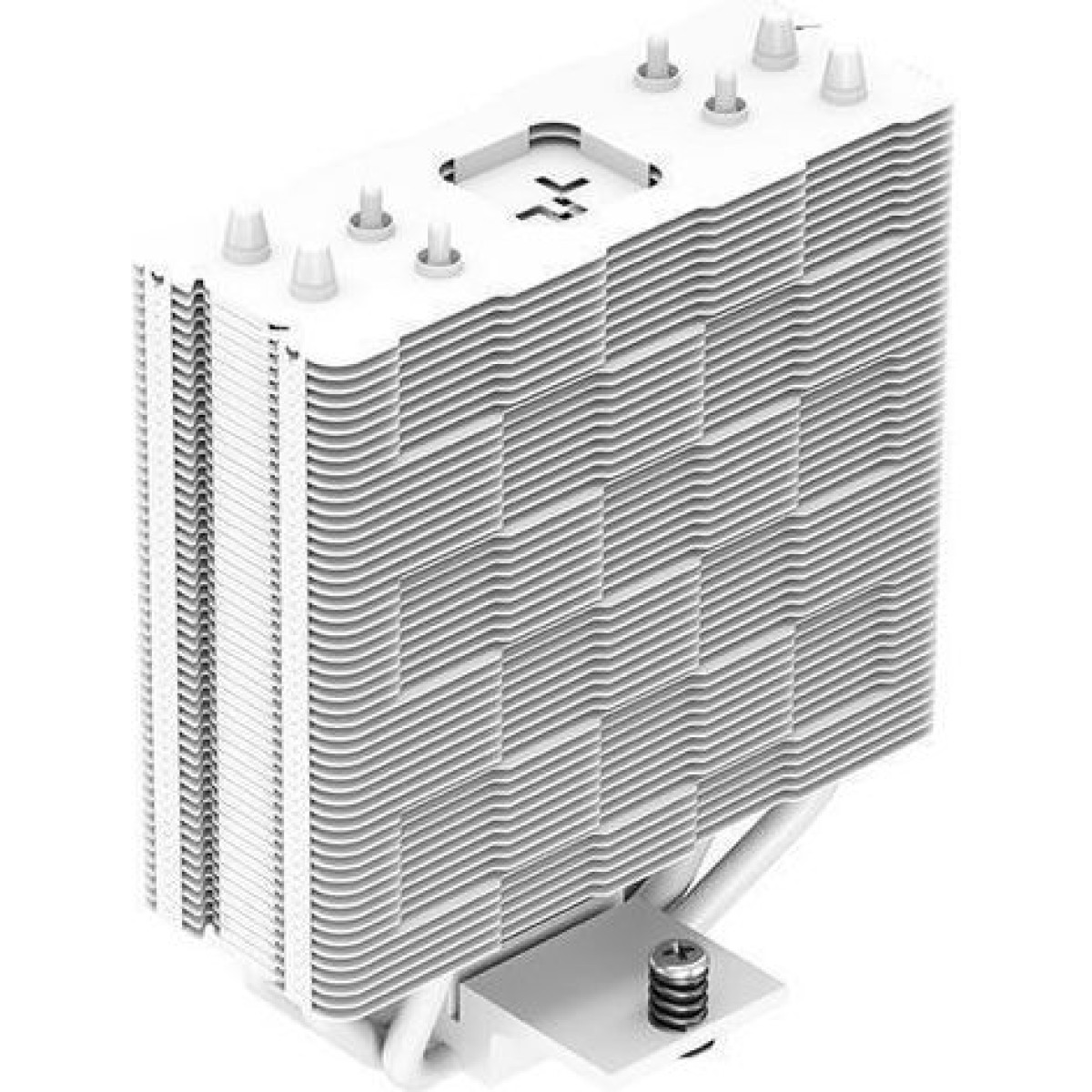 Deepcool AG400 WH ARGB Ψύκτρα Επεξεργαστή για Socket AM4/AM5/1200/115x/1700 Λευκή