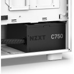 NZXT C750 750W Μαύρο Τροφοδοτικό Υπολογιστή Full Wired 80 Plus Bronze