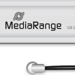 MediaRange 128GB USB 2.0 Stick Μαύρο