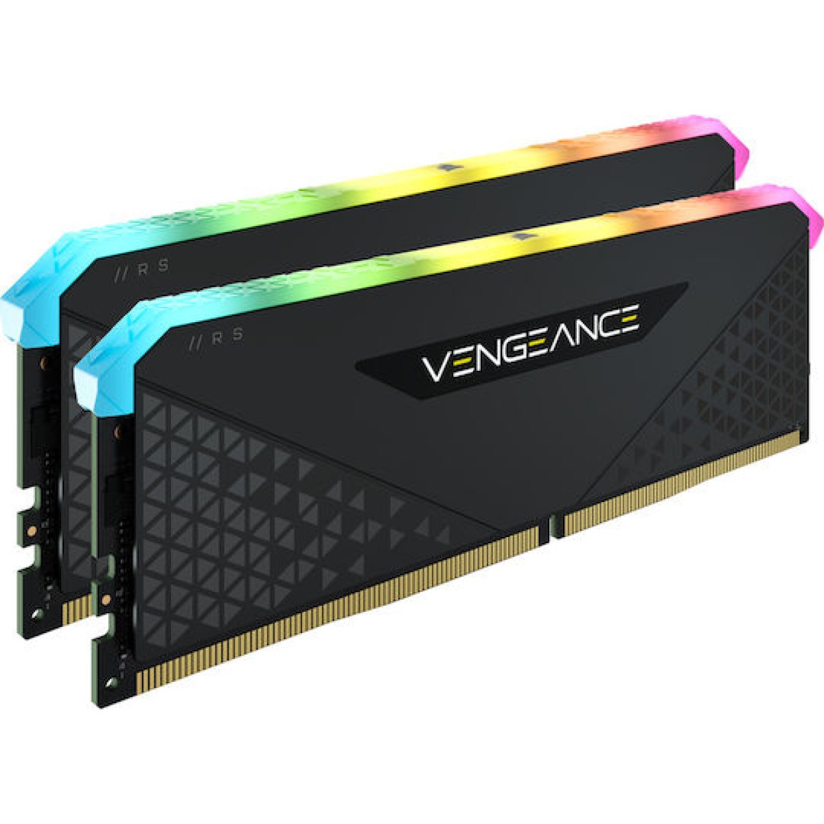 Corsair Vengeance RGB RS DDR4 32GB RAM με 2x16GB Modules και Ταχύτητα 3200 για Desktop
