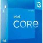 Intel Core i3-12100 3.3GHz Επεξεργαστής 4 Πυρήνων για Socket 1700 σε Κουτί με Ψύκτρα