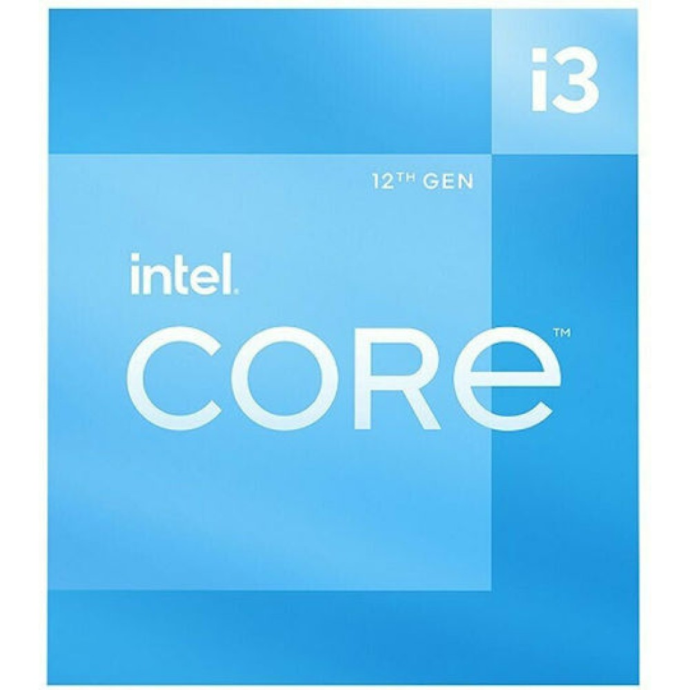 Intel Core i3-12100F 3.3GHz Επεξεργαστής 4 Πυρήνων για Socket 1700 σε Κουτί με Ψύκτρα