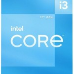 Intel Core i3-12100F 3.3GHz Επεξεργαστής 4 Πυρήνων για Socket 1700 σε Κουτί με Ψύκτρα