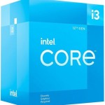 Intel Core i3-12100F 3.3GHz Επεξεργαστής 4 Πυρήνων για Socket 1700 σε Κουτί με Ψύκτρα