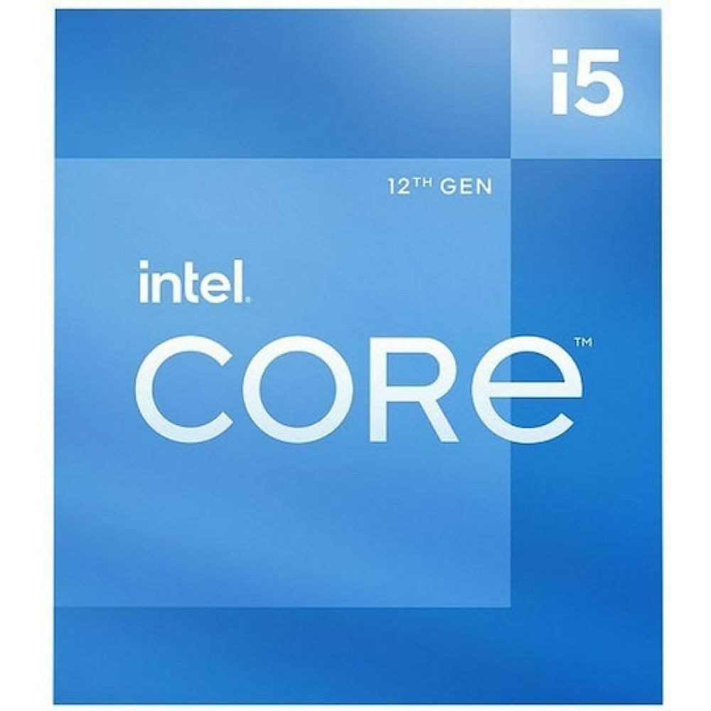 Intel Core i5-12400 2.5GHz Επεξεργαστής 6 Πυρήνων για Socket 1700 σε Κουτί με Ψύκτρα