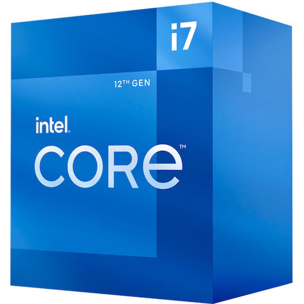 Intel Core i7-12700 2.1GHz Επεξεργαστής 12 Πυρήνων για Socket 1700 σε Κουτί με Ψύκτρα