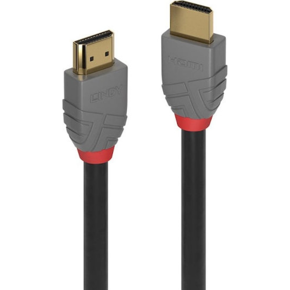 Lindy Cable HDMI male - HDMI male 5m Μαύρο