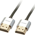 Lindy HDMI 2.0 Cable HDMI male - HDMI male 1m Μαύρο