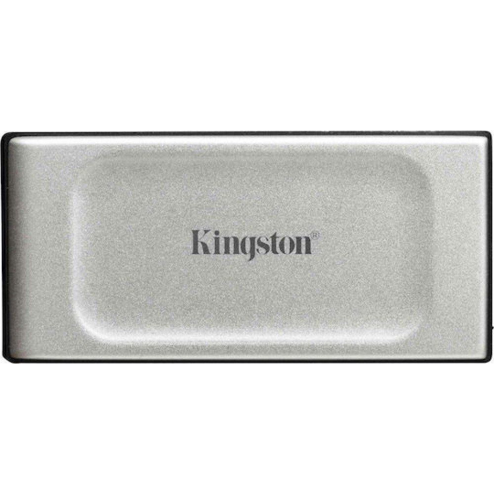 Kingston XS2000 USB-C Εξωτερικός SSD 500GB Ασημί