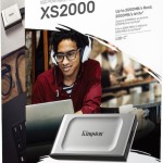 Kingston XS2000 USB-C Εξωτερικός SSD 500GB Ασημί