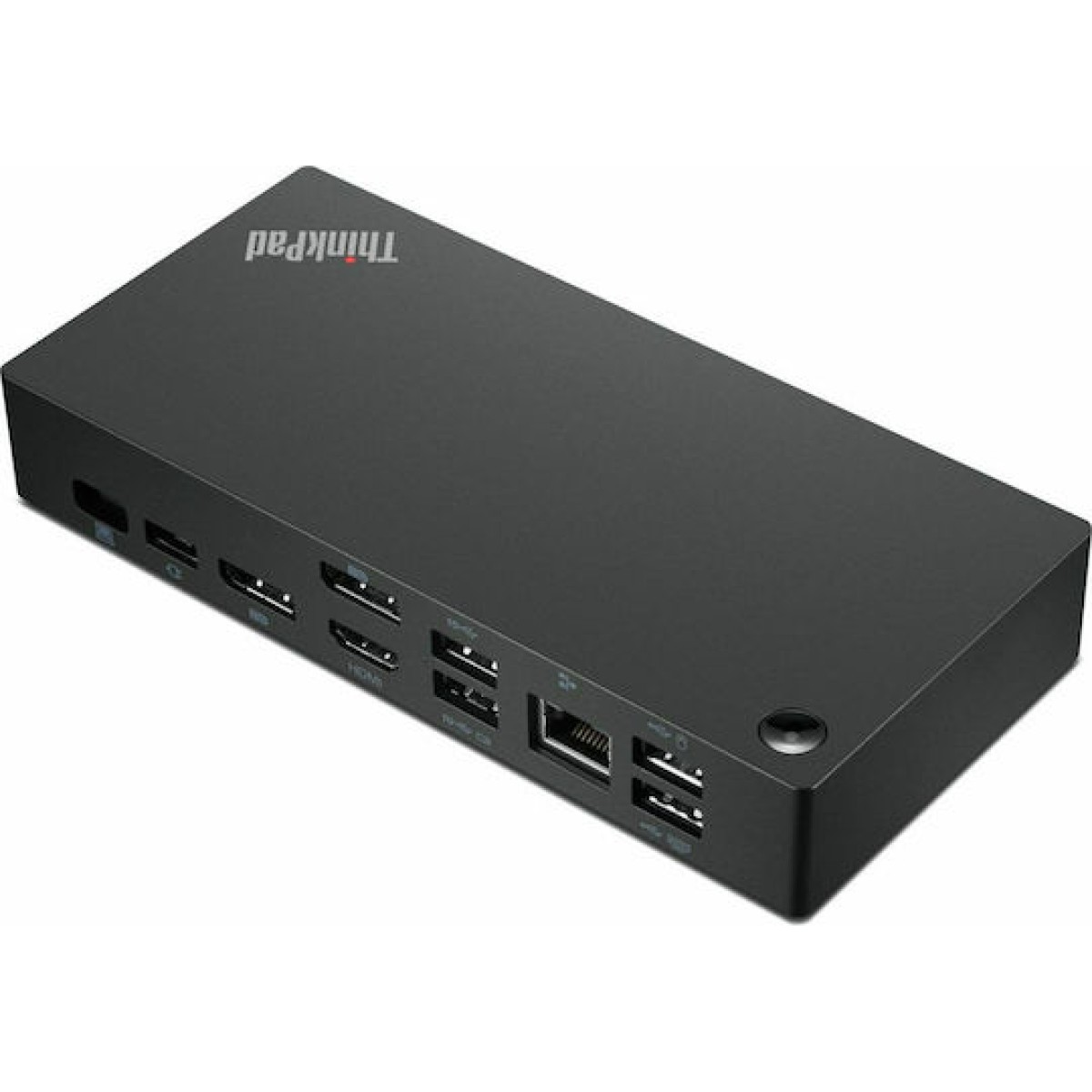 Lenovo ThinkPad Universal 90W USB-C Docking Station με HDMI/DisplayPort 4K PD Ethernet και συνδεση 3 Οθονών Μαύρο