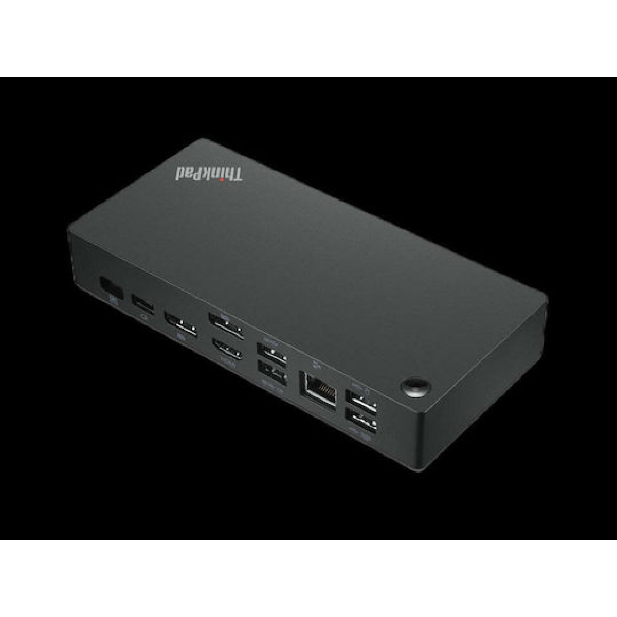 Lenovo ThinkPad Universal 90W USB-C Docking Station με HDMI/DisplayPort 4K PD Ethernet και συνδεση 3 Οθονών Μαύρο
