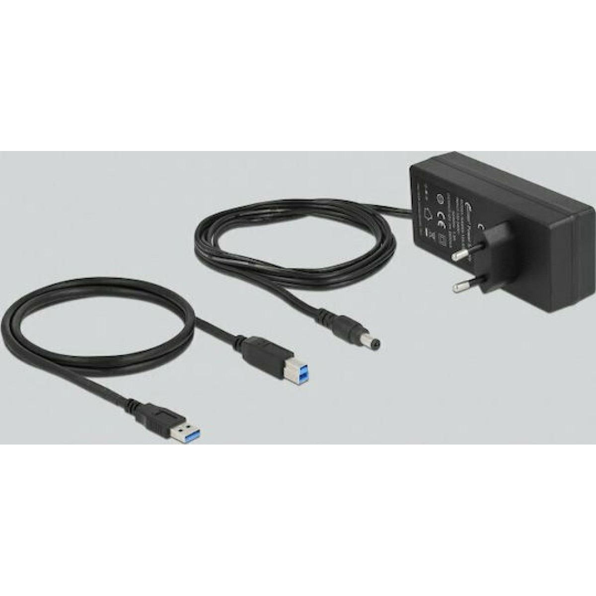 DeLock USB 3.0 Hub 7 Θυρών με σύνδεση USB-A & Θύρα Φόρτισης και Εξωτερική Παροχή Ρεύματος