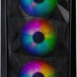 Xilence X712.RGB Gaming Midi Tower Κουτί Υπολογιστή με Πλαϊνό Παράθυρο Μαύρο