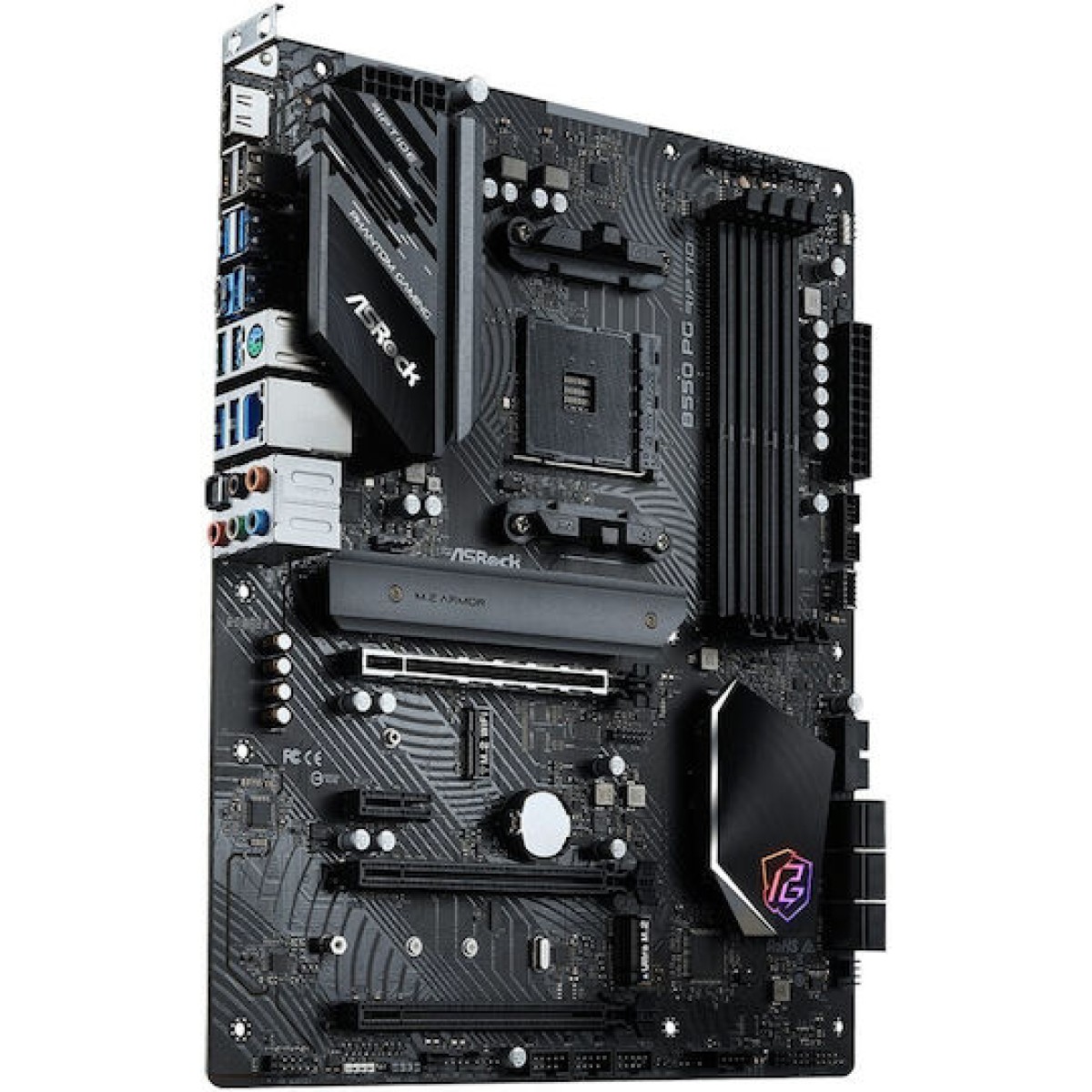 ASRock B550 Phantom Gaming Riptide Motherboard ATX με AMD AM4 Socket