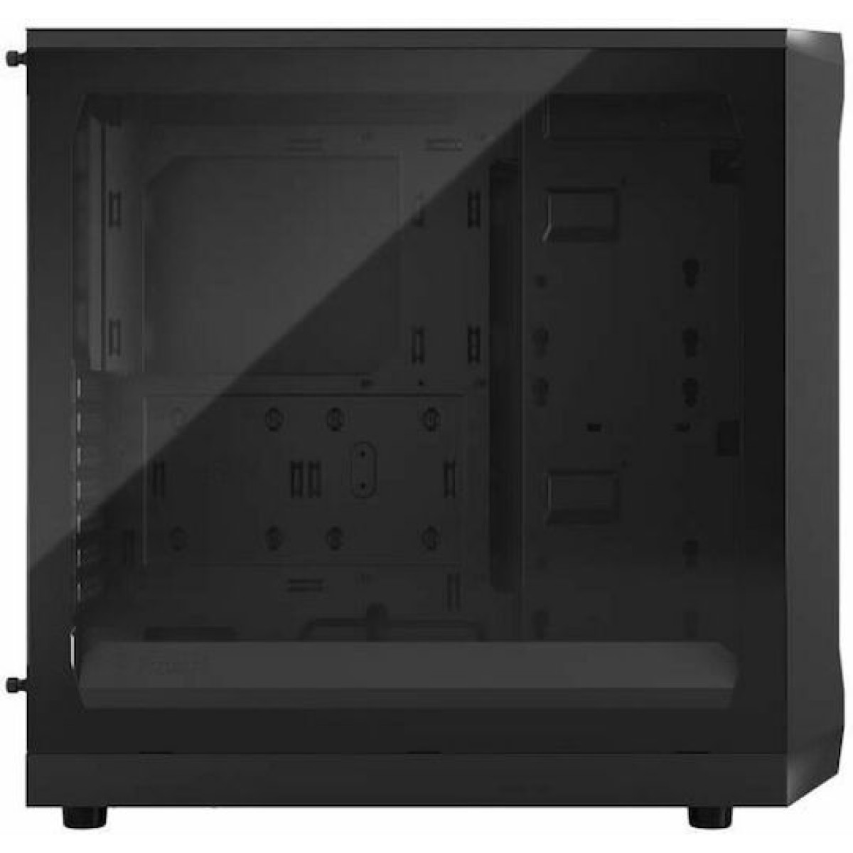 Fractal Design Focus 2 Midi Tower Κουτί Υπολογιστή με Πλαϊνό Παράθυρο Black TG