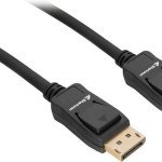 Sharkoon Cable DisplayPort male - DisplayPort male 3m Μαύρο (4044951036127)