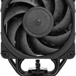 Noctua NH-U12A chromax.black Ψύκτρα Επεξεργαστή Διπλού Ανεμιστήρα για Socket AM4/AM5/1200/115x/1700