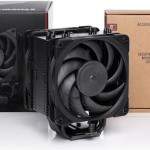 Noctua NH-U12A chromax.black Ψύκτρα Επεξεργαστή Διπλού Ανεμιστήρα για Socket AM4/AM5/1200/115x/1700