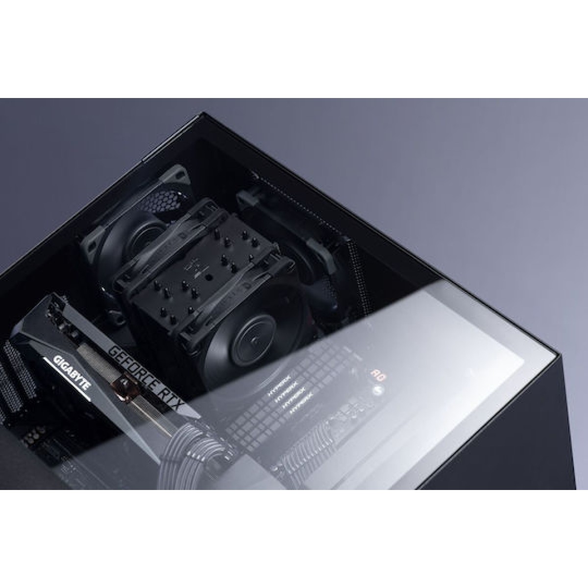 Noctua NH-U12A chromax.black Ψύκτρα Επεξεργαστή Διπλού Ανεμιστήρα για Socket AM4/AM5/1200/115x/1700