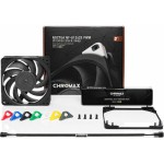 Noctua NF-A12x25 PWM chromax.black.swap Case Fan 120mm με Σύνδεση 4-Pin