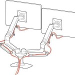 Ergotron LX Βάση Γραφείου για 2 Οθόνες έως 27