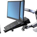 Ergotron LX Επιτραπέζια Βάση για 2 Οθόνες έως 24