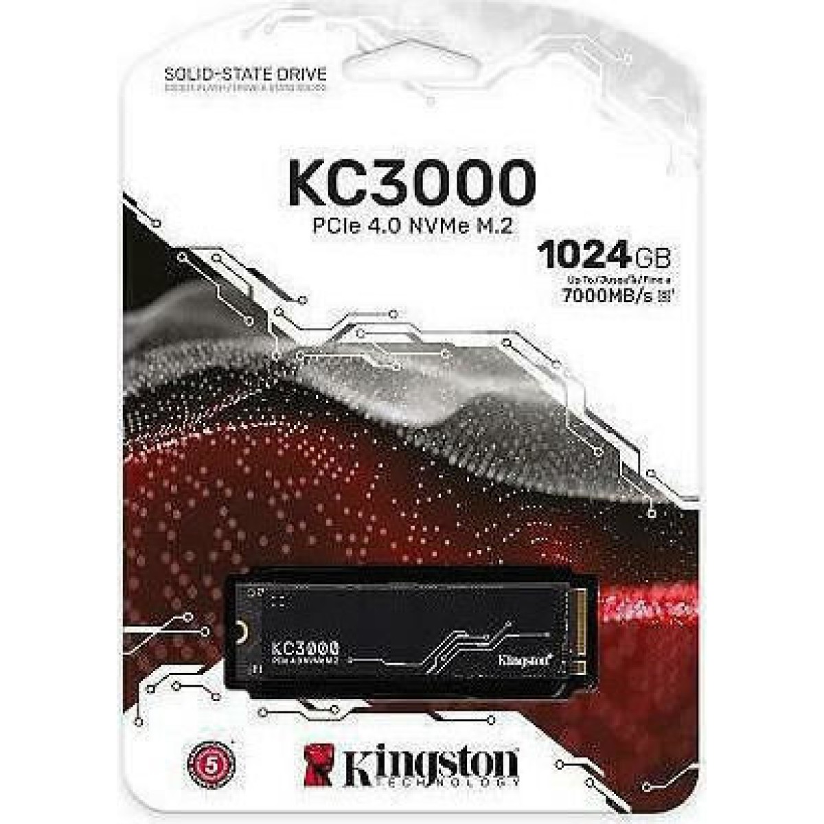 Kingston KC3000 SSD 1TB M.2 NVMe PCI Express 4.0