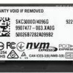 Kingston KC3000 SSD 4.1TB M.2 NVMe PCI Express 4.0