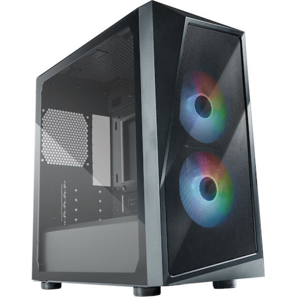 NZXT H7 Flow Midi Tower Κουτί Υπολογιστή με Πλαϊνό Παράθυρο Μαύρο