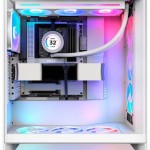 NZXT H7 Flow RGB Gaming Midi Tower Κουτί Υπολογιστή με Πλαϊνό Παράθυρο Λευκό
