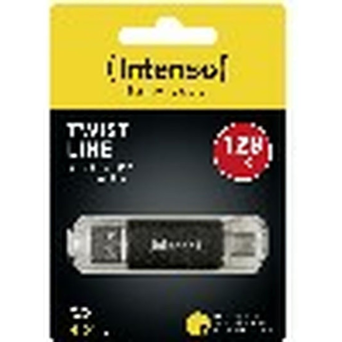 Intenso 128GB USB 2.0 Stick Γκρι