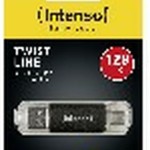 Intenso 128GB USB 2.0 Stick Γκρι