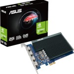 Asus GeForce GT 730 2GB GDDR5 Κάρτα Γραφικών