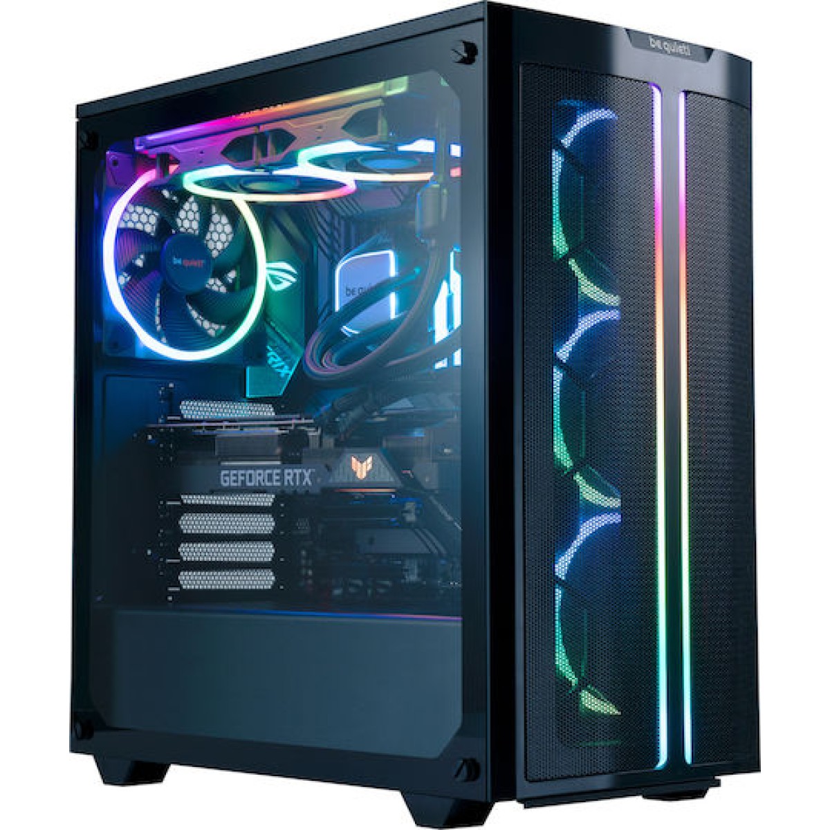 Be Quiet Light Wings Case Fan 120mm με ARGB Φωτισμό και Σύνδεση 4-Pin PWM 3τμχ