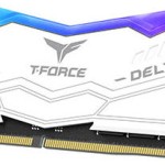TeamGroup Delta RGB White DDR5 32GB RAM με 2x16GB Modules και Ταχύτητα 6000 για Desktop