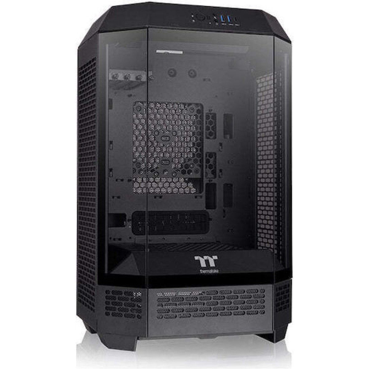 Thermaltake The Tower 300 Micro Tower Κουτί Υπολογιστή με Πλαϊνό Παράθυρο και RGB Φωτισμό Μαύρο
