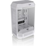 Thermaltake The Tower 300 Micro Tower Κουτί Υπολογιστή με Πλαϊνό Παράθυρο και RGB Φωτισμό Λευκό