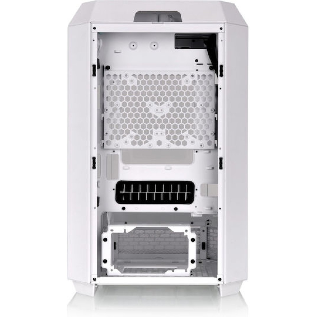Thermaltake The Tower 300 Micro Tower Κουτί Υπολογιστή με Πλαϊνό Παράθυρο και RGB Φωτισμό Λευκό