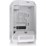 Thermaltake The Tower 300 Micro Tower Κουτί Υπολογιστή με Πλαϊνό Παράθυρο και RGB Φωτισμό Λευκό