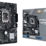 Asus Prime H610M-A D4-CSM Motherboard Micro ATX με Intel 1700 Socket 90MB19P0-M0EAYC
