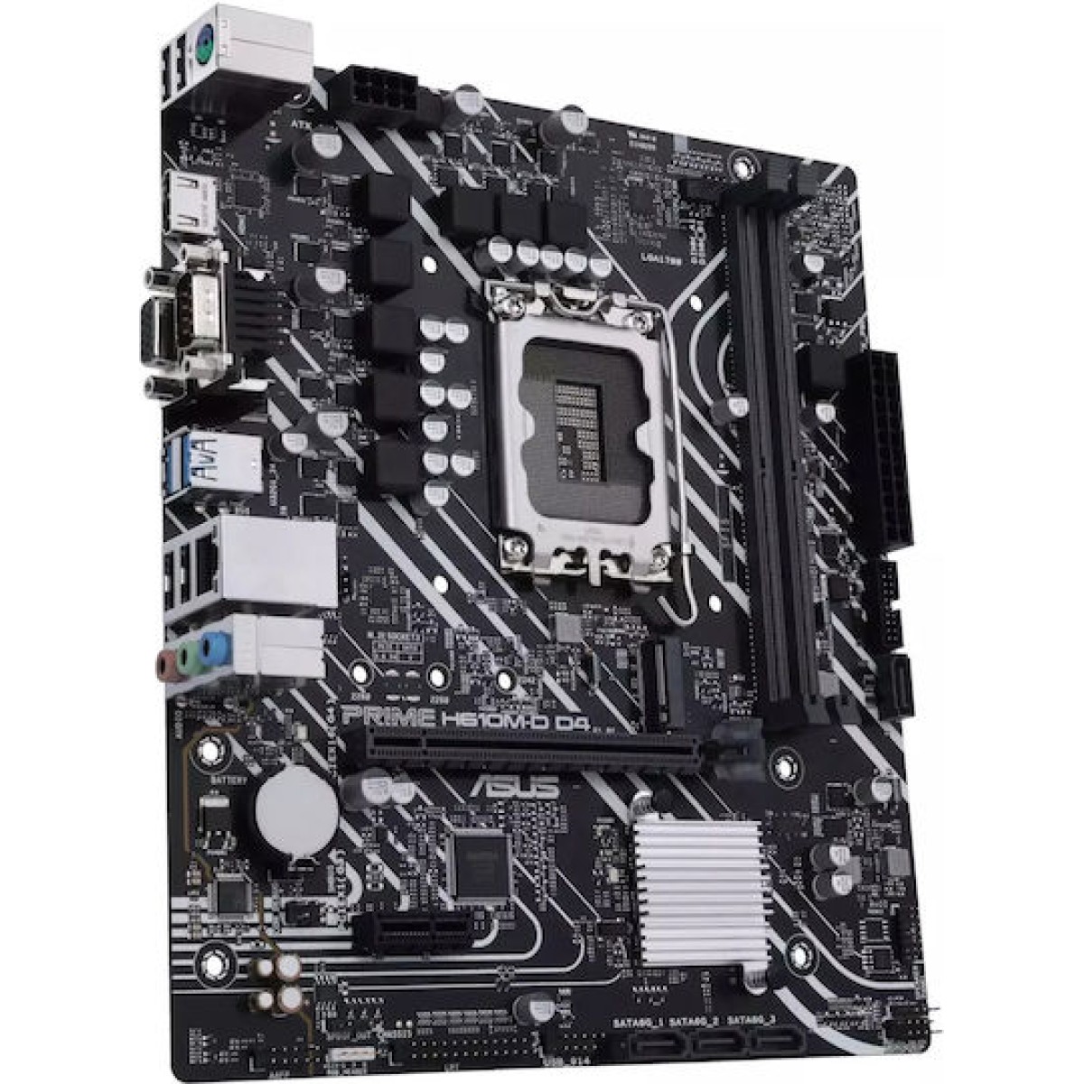 Asus Prime H610M-D D4 Motherboard Micro ATX με Intel 1700 Socket