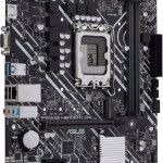 Asus Prime H610M-K D4 Motherboard Micro ATX με Intel 1700 Socket 90MB1A10-M0EAY0